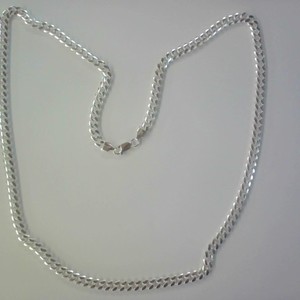 Sterling Silver 24" Miami Cuban 5.5mm, 45.4 gms NEW