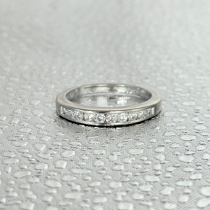  10kt W/G Natural Diamond Band .33ctw Size 7