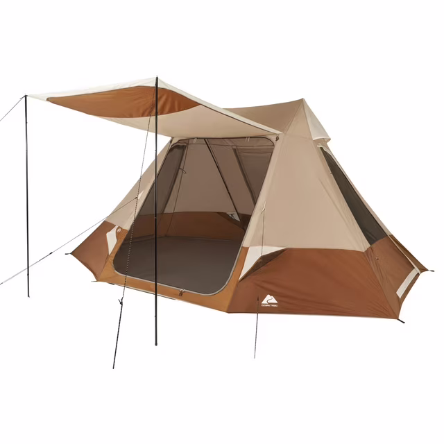 Ozark Trail 10-person Glamping Tent with Awning (New)