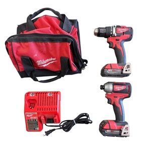 Milwaukee M18 Compact Brushless 2-Tool Combo Kit 