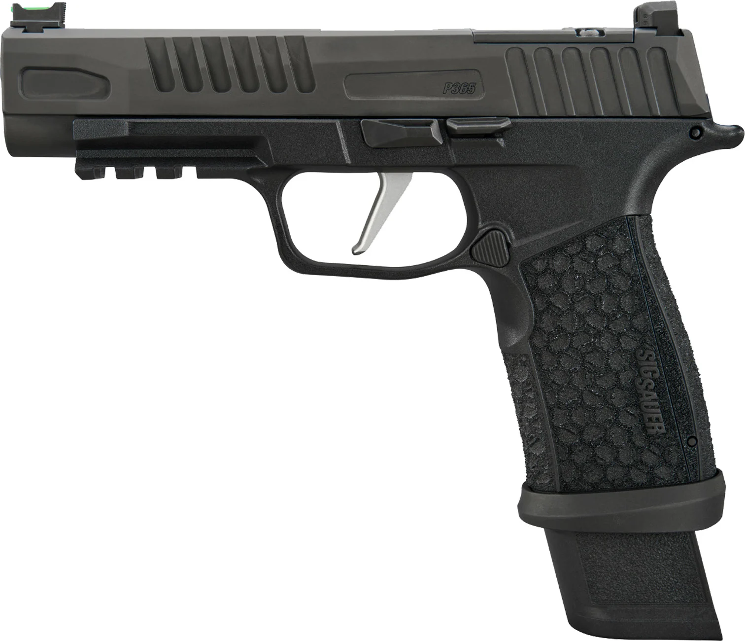Sig Sauer P365 Fuse 9mm (1) 17rd (2) 21rd mags Case Optic Ready