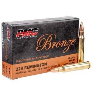 PMC .223 55 grain FMJ-BT 20 rounds