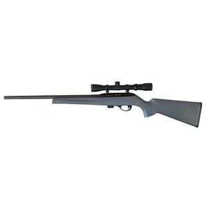 Remington 597 .22 LR rifle w/ scope (Grey)