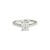  1.27ct. Cushion Brilliant (G, VS1) 18kt White Gold Natural Diamond Engagement